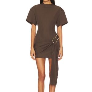 Lioness Brown Mini Dress (NEW WITH TAGS)